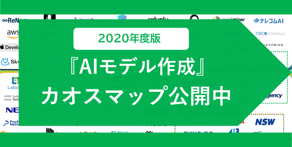 AIモデル作成カオスマップ2020を公開