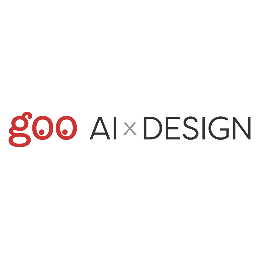 「goo AI x DESIGN」ロゴ｜チャットボットのサービス比較と企業一覧