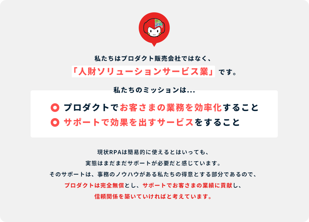 事業について